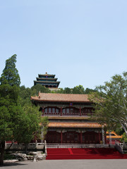 Obraz premium Near the Entrance to Jingshan Park, Beijing