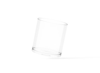 Glas Wasser leer Vorlage