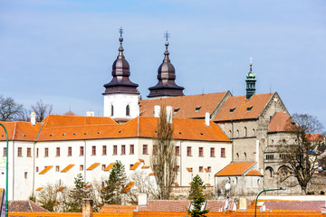 Obraz premium St. Procopius Basilica, Trebic, Czech Republic