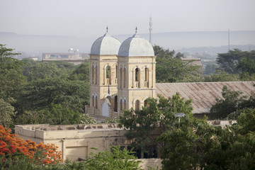 Fototapeta na wymiar Ethiopian Orthodox church