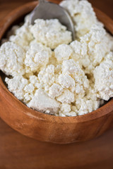 curd in a bowl