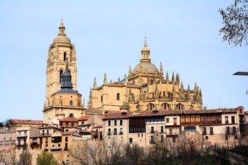 Fototapeta na wymiar Segovia, España