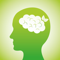 Ecology design, vector illustration.