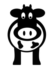 Green glowing button on gray background.