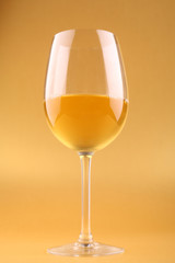 Glass of white wine