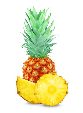 pineapple and slice