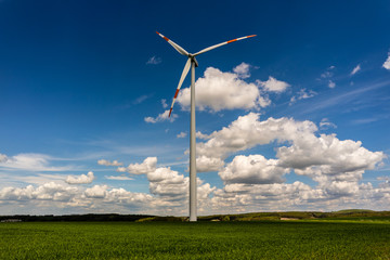 Fototapeta premium Energiewende Windrad