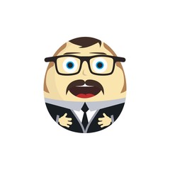 businessman egg doll