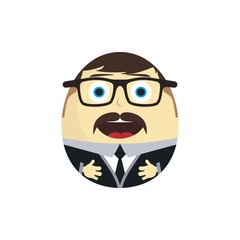 businessman egg doll