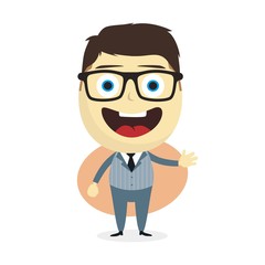 happy businessman