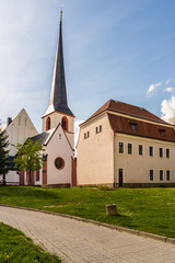 Fototapeta na wymiar Laurentiuskirche Crimmitschau 02