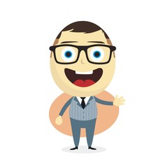 happy businessman