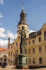 Fototapeta na wymiar Crimmitschau Rathaus