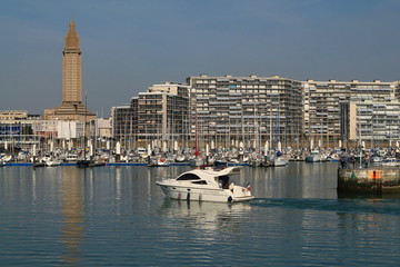 Fototapeta premium Port du Havre, France