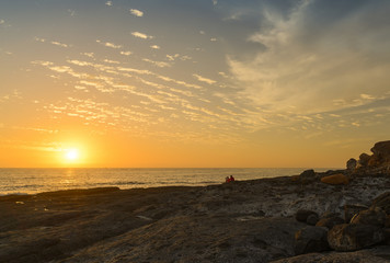 Sunset on the ocean, Tenerife, Spain