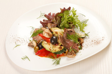 beef with vegetables