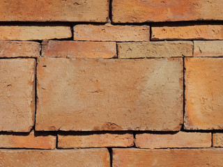 closeup brick wall texture