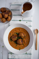 Malai koftas curry
