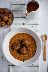 Malai koftas curry
