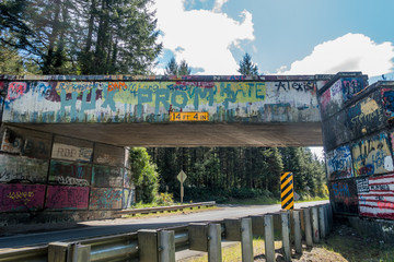 Overpass Graffiti 6
Graffiti on overpass near Allyn, WA