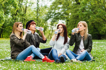 Refreshment for young girls