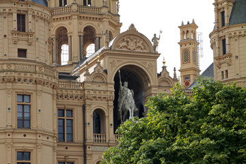 Obraz premium Schloss Schwerin