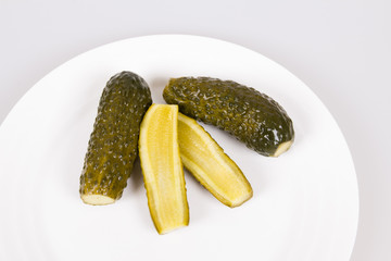 Homemade pickles 