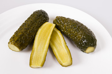 Pickled cucumbers