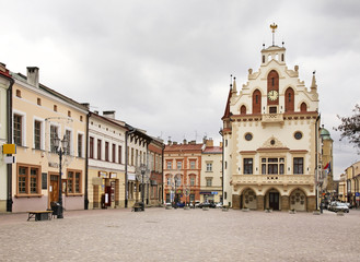City hall in Rzeszow. Poland