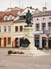 Monument to Tadeusz Kosciuszko in Rzeszow. Poland