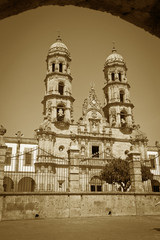 Obraz premium Tourist monuments of the city of Guadalajara