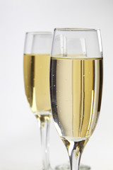 champagne glasses