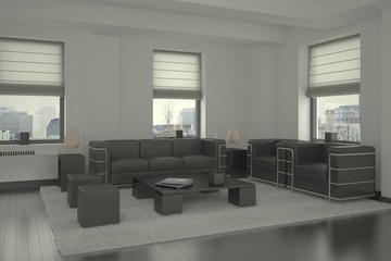 Fototapeta na wymiar Interior Living Room