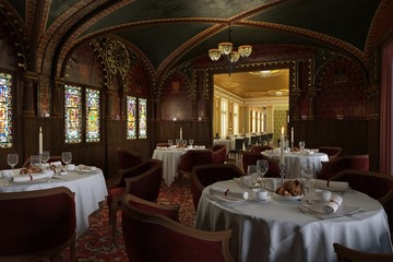 Interior Of The Restaurant