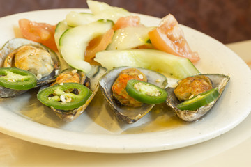 Mussels Jalapeno Pepper
