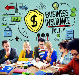 Business Insurance Policy Guard Safety Security Concept