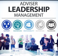 Adviser Leadership Management Director Responsibility Concept