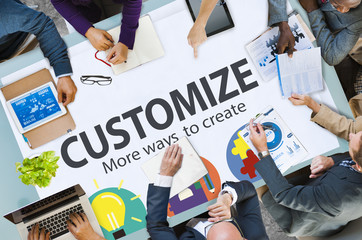Customize Ideas Identity Individuality Innovation Personalize Co