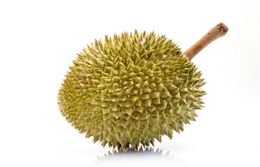 Durian isolated on white background