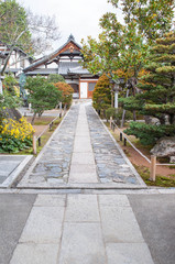 japanese houses inside Tenryu-ji Temple