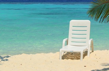 The Maldives Beach Landscape view on Vacation trip