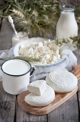 Dairy products and grains