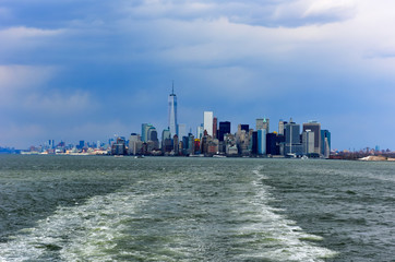 View of Lower Manhattan