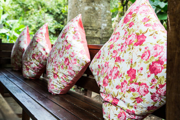 Decorative pillow natural Fabric