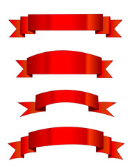 Red banners / banner
