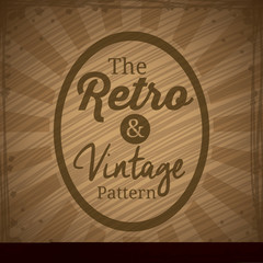 Retro and Vintage background design