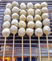 meatball stick grilled