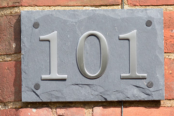 House number 101