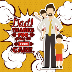 Fathers day design