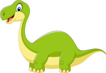 Cartoon cute dinosaur
